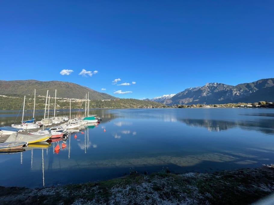 Fronte LagoResidencegarden, Moderno Appartamento Calceranica al Lago Dış mekan fotoğraf